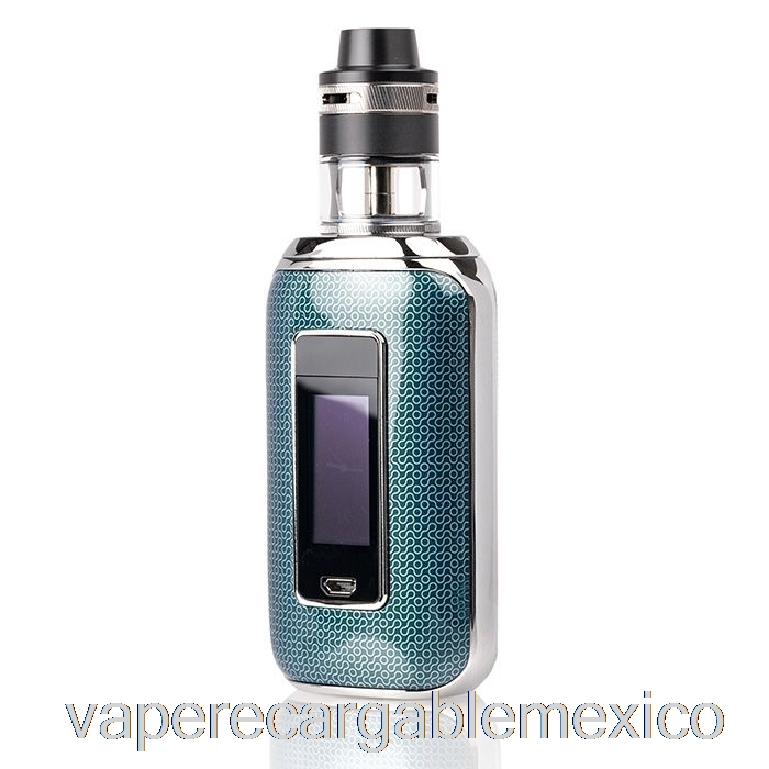 Vape Recargable Aspira Skystar Revvo 210w Kit De Inicio Con Pantalla Táctil Azul Pizarra